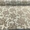 1 Yard Antique Brown Floral Linen Chenille Upholstery Fabric Durable 79% Rayon 21% Polyester 56 Inch Width